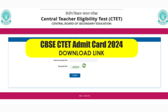 CTET Admit Card 2024: Everything You Need to Know